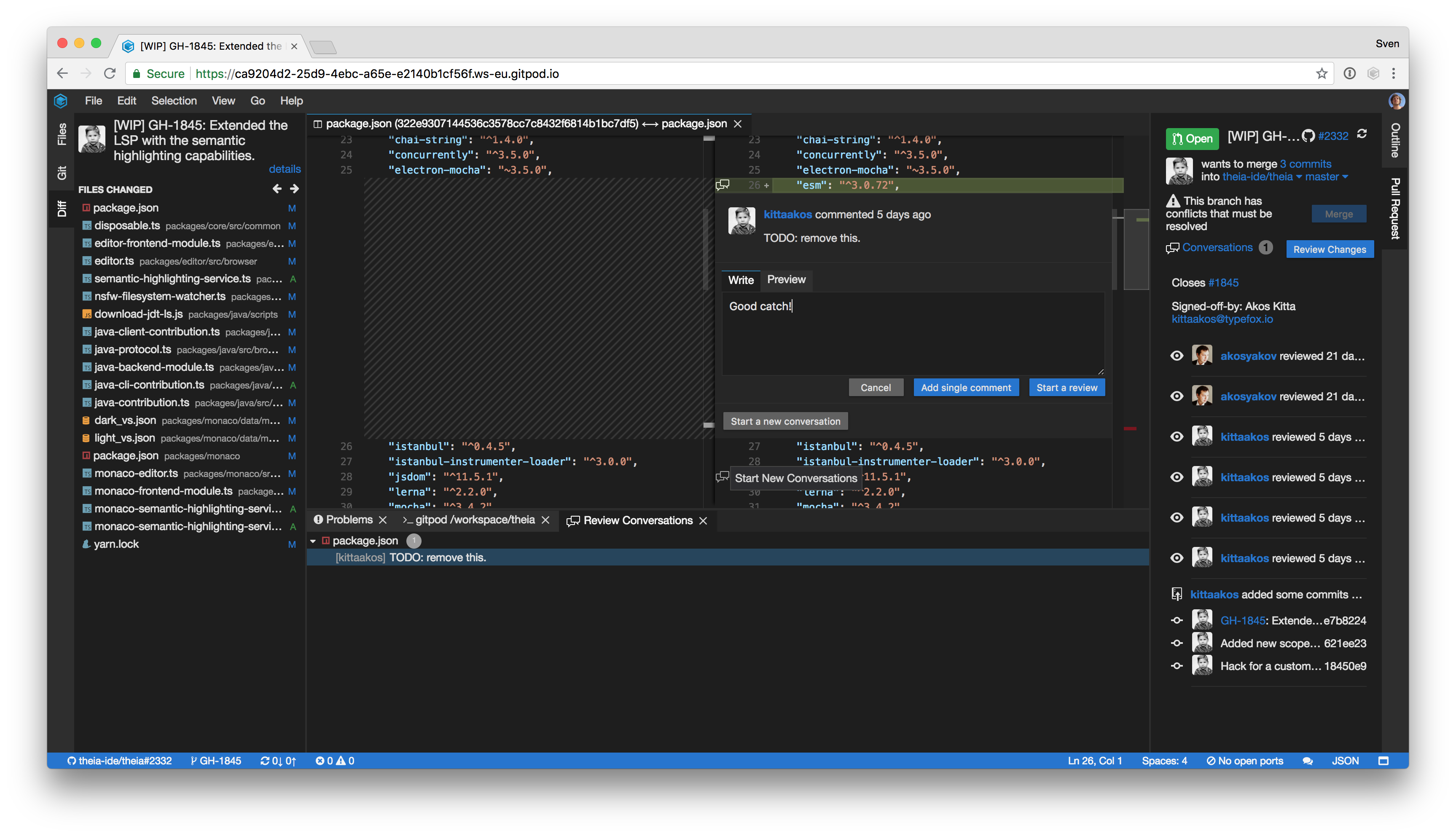 Gitpod — Online IDE For GitHub